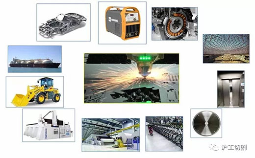 威客电竞VKGAME10米大幅面龙门光纤激光切割机应用行业